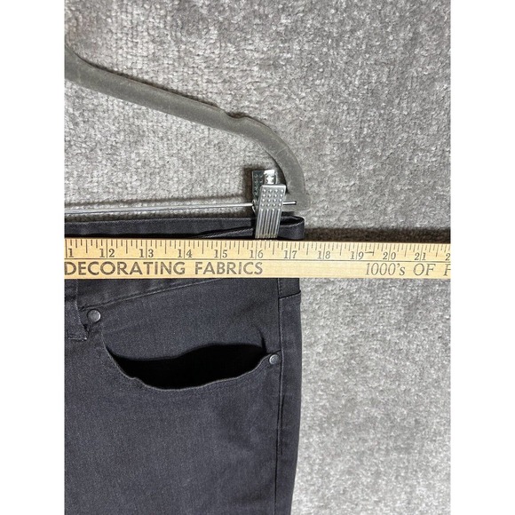 Kenneth Cole Oritt Straight Leg Jeans Mens Size 34x34 Stretch Charcoal Gray - Picture 13 of 16